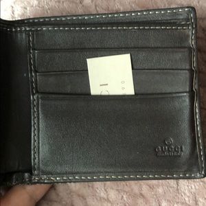 Men’s Gucci Guccissima Coffee Bi-Fold Wallet